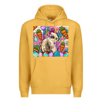 Mustard Easter Bunny tumbler Easter Day Premium Hoodie - Neo Western