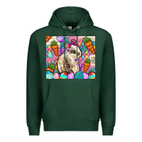 Sports Green Easter Bunny tumbler Easter Day Premium Hoodie - Neo Western