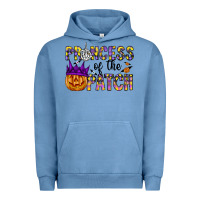 Pigment Pebble Blue Princess Of The Urban Hoodie - CowhideDigitalArt