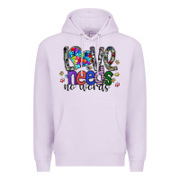 Lilac love need no words Premium Hoodie - SublimationCraftShop