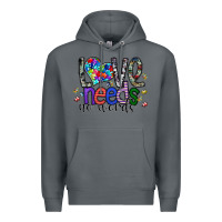 Rock love need no words Premium Hoodie - SublimationCraftShop