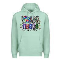 Seafoam love need no words Premium Hoodie - SublimationCraftShop