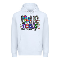 White love need no words Premium Hoodie - SublimationCraftShop