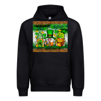 Black St. Patrick's Day gnomies tumbler St. Patricks Day Urban Hoodie - Neo Western