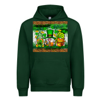 Forest Green St. Patrick's Day gnomies tumbler St. Patricks Day Urban Hoodie - Neo Western