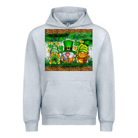 Heather Grey St. Patrick's Day gnomies tumbler St. Patricks Day Urban Hoodie - Neo Western