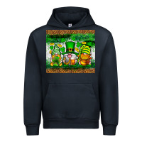 Navy St. Patrick's Day gnomies tumbler St. Patricks Day Urban Hoodie - Neo Western