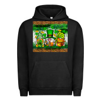 Pigment Black St. Patrick's Day gnomies tumbler St. Patricks Day Urban Hoodie - Neo Western
