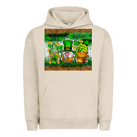 Pigment French Oak St. Patrick's Day gnomies tumbler St. Patricks Day Urban Hoodie - Neo Western
