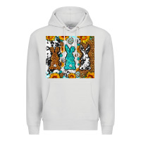 Dove Grey Easter bunnies leopard cowhide tumbler Easter Day Premium Hoodie - Neo Western