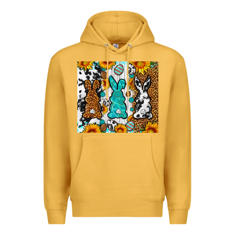 Easter Bunnies Leopard Cowhide Tumbler Easter Day Premium Hoodie by Neo Western | Teevron