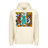 Sandshell Easter bunnies leopard cowhide tumbler Easter Day Premium Hoodie - Neo Western