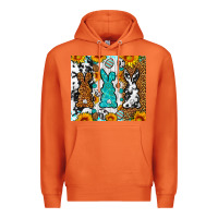 Carrot Easter bunnies leopard cowhide tumbler Easter Day Premium Hoodie - Neo Western