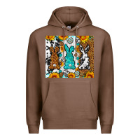 Chestnut Easter bunnies leopard cowhide tumbler Easter Day Premium Hoodie - Neo Western