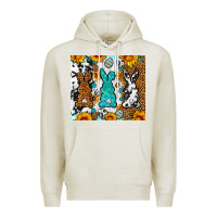 Oatmeal Heather Easter bunnies leopard cowhide tumbler Easter Day Premium Hoodie - Neo Western