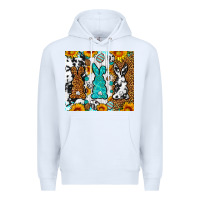 White Easter bunnies leopard cowhide tumbler Easter Day Premium Hoodie - Neo Western