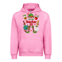 Fuchsia Pink im the teacher elf Urban Hoodie - FaDigitalArtStudio