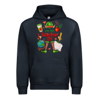 Navy im the teacher elf Urban Hoodie - FaDigitalArtStudio
