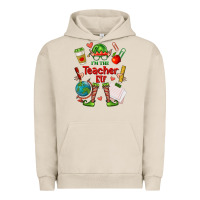 Pigment French Oak im the teacher elf Urban Hoodie - FaDigitalArtStudio