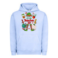 Pigment Grape Ice im the teacher elf Urban Hoodie - FaDigitalArtStudio