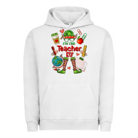 Pigment Lunar Rock im the teacher elf Urban Hoodie - FaDigitalArtStudio