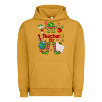 Pigment Peanut Butter im the teacher elf Urban Hoodie - FaDigitalArtStudio