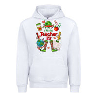 White im the teacher elf Urban Hoodie - FaDigitalArtStudio