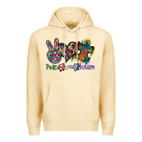 Pina Colada peace love autism Premium Hoodie - SublimationCraftShop