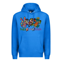 True Royal peace love autism Premium Hoodie - SublimationCraftShop