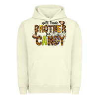 Pigment Pistachio Will Trade Brother For Candy Urban Hoodie - CowhideDigitalArt