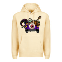 Pina Colada Halloween Truck Premium Hoodie - CowhideDigitalArt