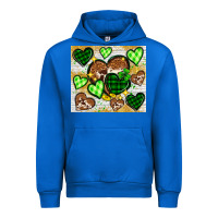 Cobalt St. Patrick's Day hearts tumbler Urban Hoodie - Neo Western