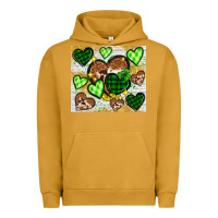 Pigment Peanut Butter St. Patrick's Day hearts tumbler Urban Hoodie - Neo Western