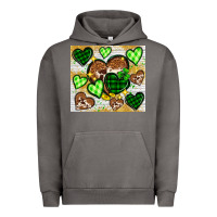 Pigment Tornado St. Patrick's Day hearts tumbler Urban Hoodie - Neo Western