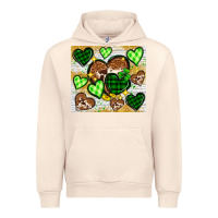 Sandshell St. Patrick's Day hearts tumbler Urban Hoodie - Neo Western