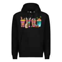 Black Easter coffee drinks Easter Day Premium Hoodie - Neo Western
