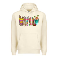 Sandshell Easter coffee drinks Easter Day Premium Hoodie - Neo Western