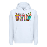 White Easter coffee drinks Easter Day Premium Hoodie - Neo Western