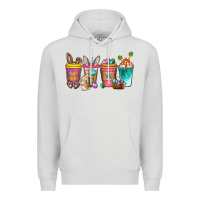 Dove Grey Easter coffee drinks Easter Day Premium Hoodie - Neo Western