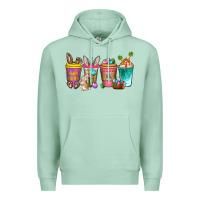 Seafoam Easter coffee drinks Easter Day Premium Hoodie - Neo Western