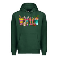 Sports Green Easter coffee drinks Easter Day Premium Hoodie - Neo Western