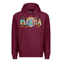 Burgundy Easter Day mama Premium Hoodie - Neo Western