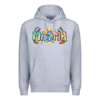 Heather Grey Easter Day mama Premium Hoodie - Neo Western