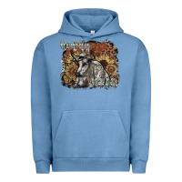 Pigment Pebble Blue howdy heifer Urban Hoodie - SublimationCraftShop