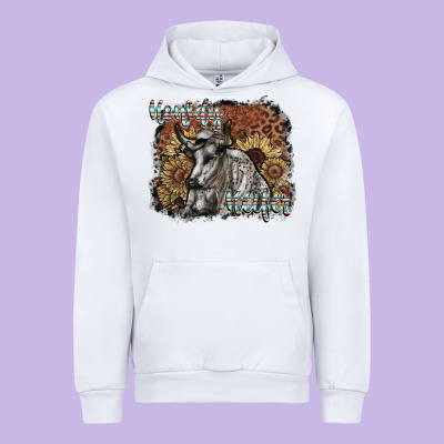 Howdy Heifer Urban Hoodie Designed By Sublimationcraftshop