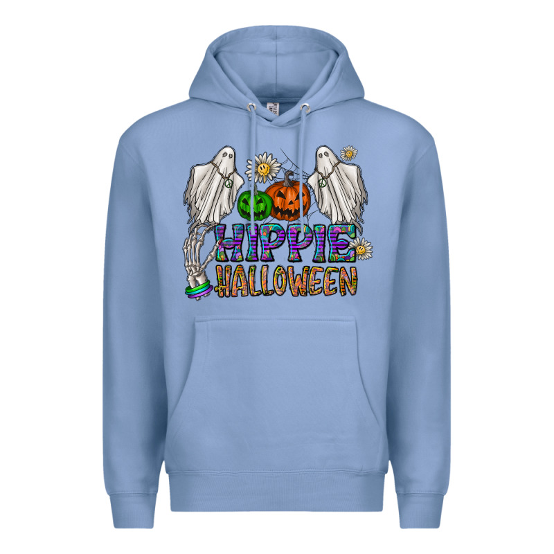 Hippie Halloween Premium Hoodie by CowhideDigitalArt | Teevron