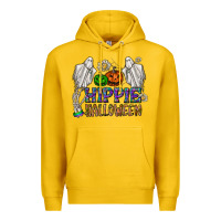 Lemon hippie halloween Premium Hoodie - CowhideDigitalArt