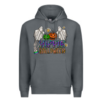 Rock hippie halloween Premium Hoodie - CowhideDigitalArt