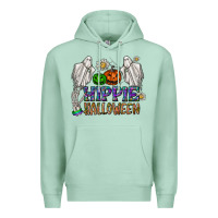 Seafoam hippie halloween Premium Hoodie - CowhideDigitalArt