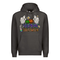 Smoke hippie halloween Premium Hoodie - CowhideDigitalArt